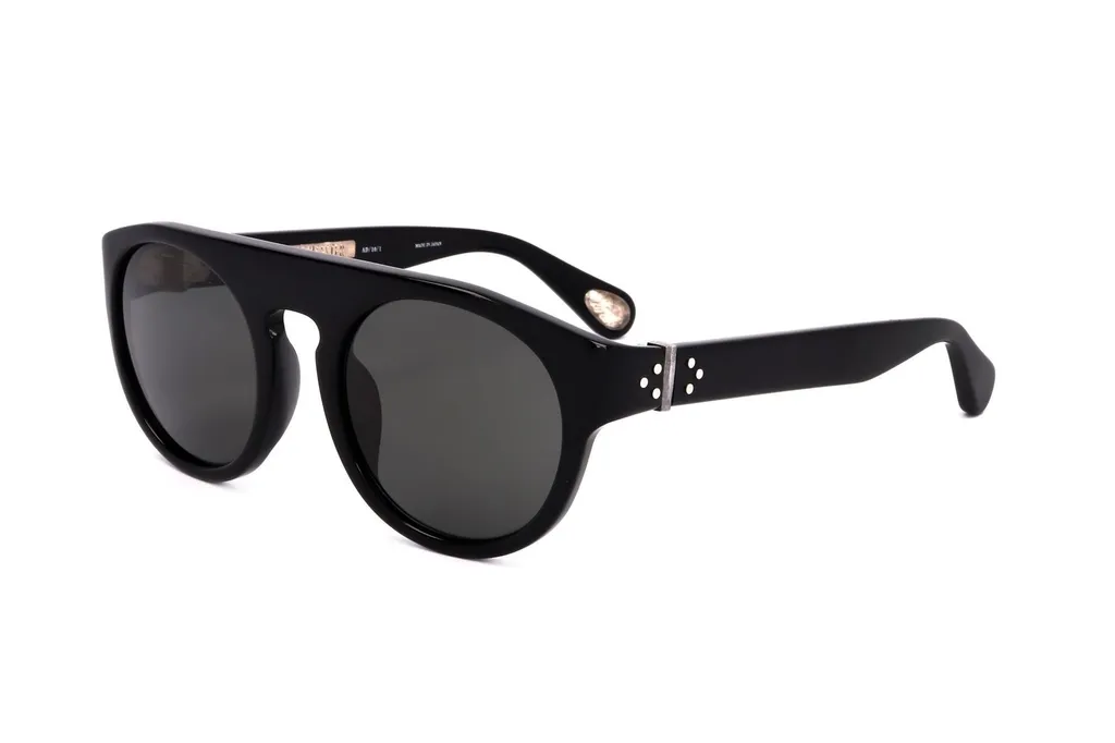 Linda Farrow X Ann Demeulemeester Oval Frame Sunglasses