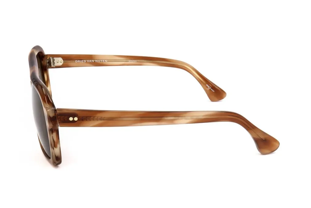 Linda Farrow X Dries Van Noten Square Frame Sunglasses