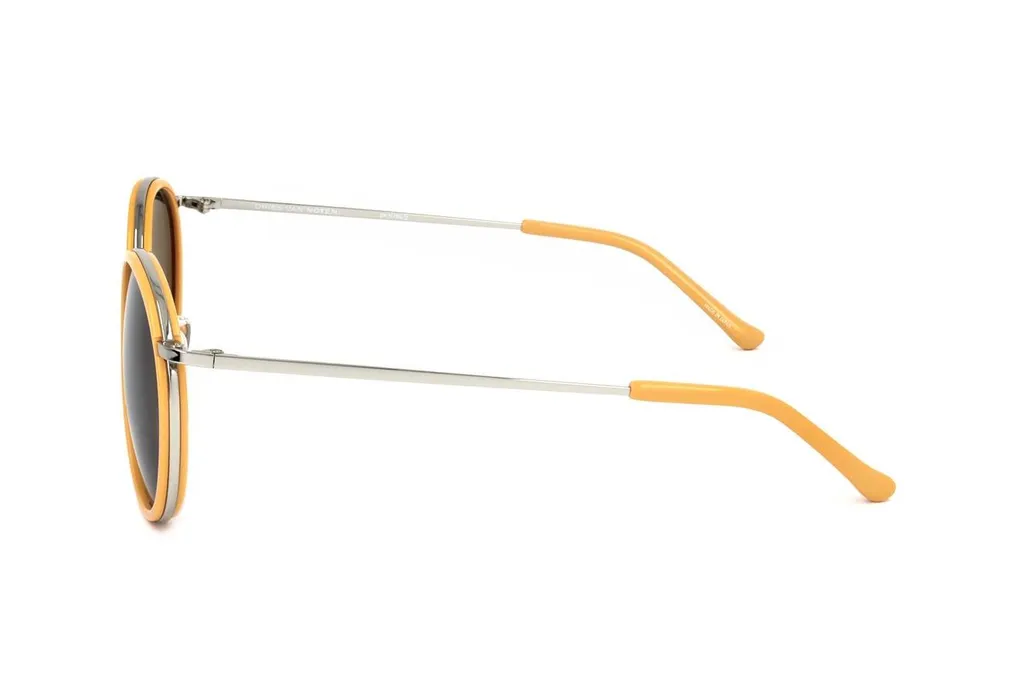 Linda Farrow X Dries Van Noten Oval Frame Sunglasses