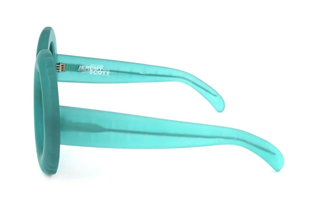 Linda Farrow X Jeremy Scott Round Frame Sunglasses