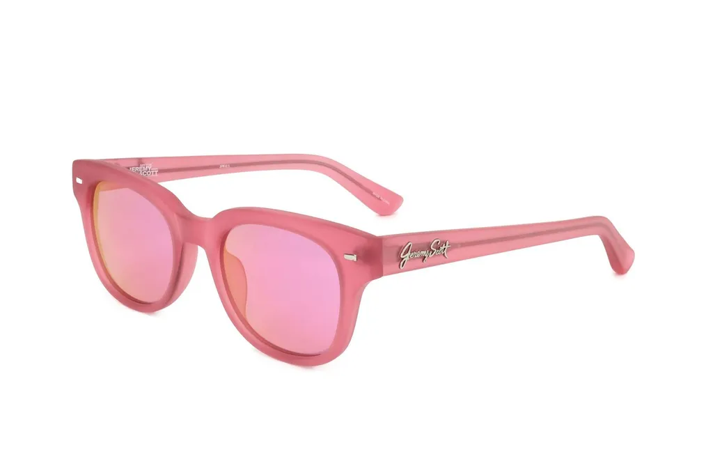 Linda Farrow X Jeremy Scott Square Frame Sunglasses