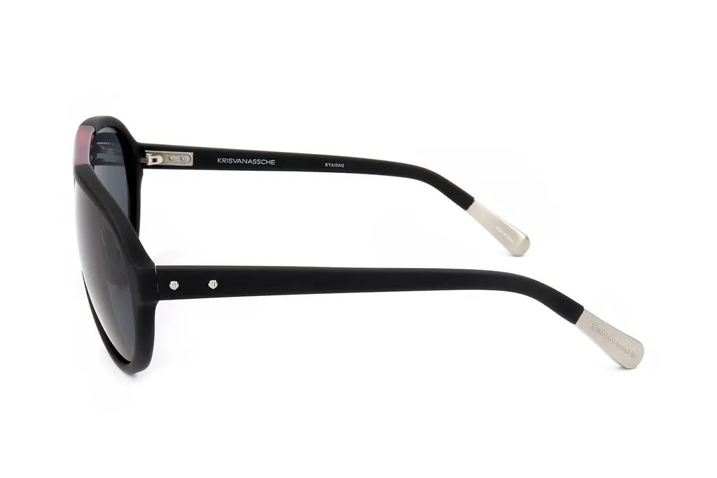 Linda Farrow X Kris Van Assche Aviator Frame Sunglasses