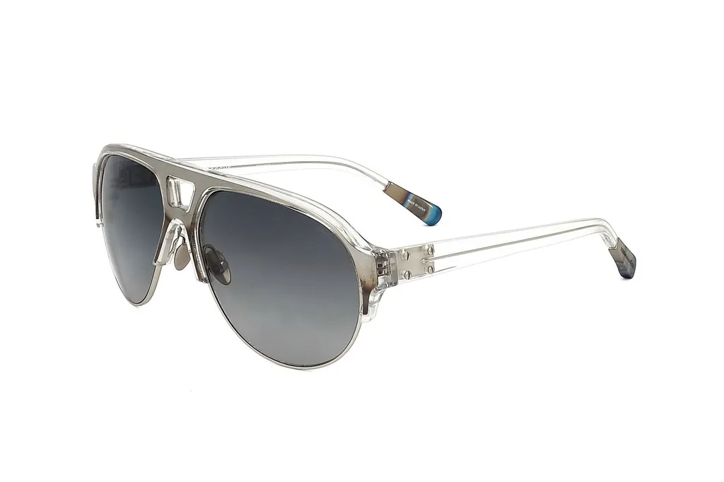 Linda Farrow X Kris Van Assche Aviator Frame Sunglasses