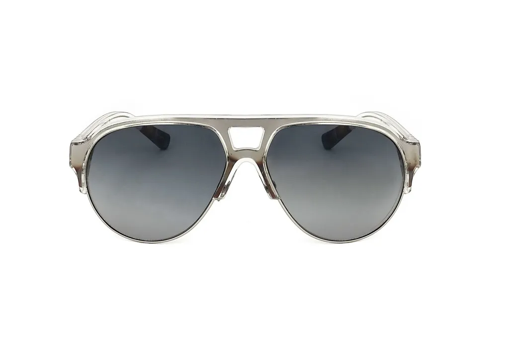 Linda Farrow X Kris Van Assche Aviator Frame Sunglasses