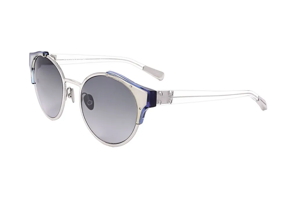 Linda Farrow X Kris Van Assche Oval Frame Sunglasses