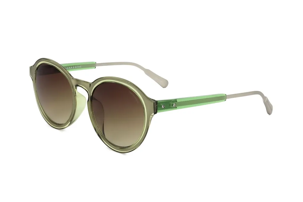 Linda Farrow X Kris Van Assche Oval Frame Sunglasses