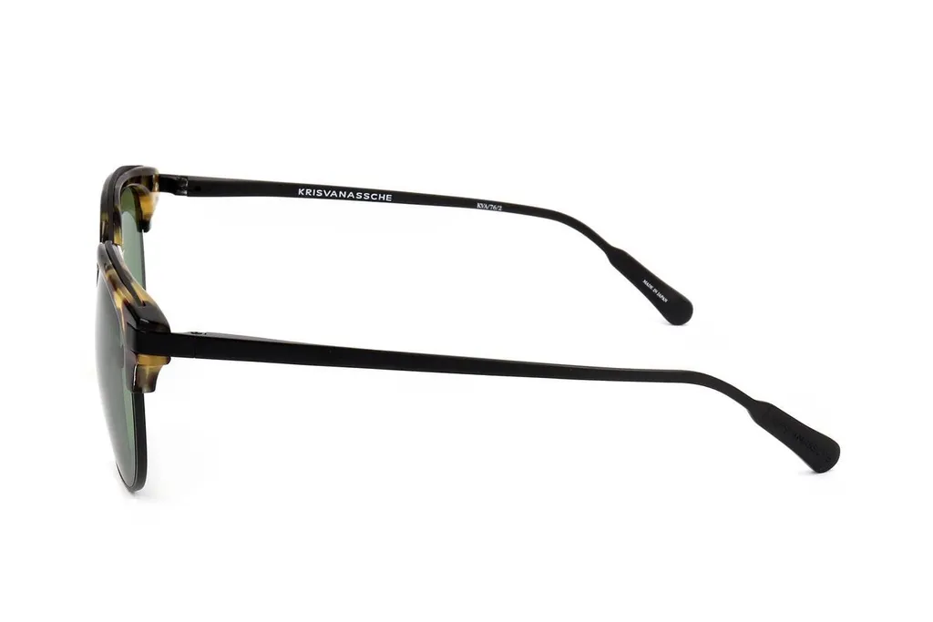 Linda Farrow X Kris Van Assche Square Frame Sunglasses