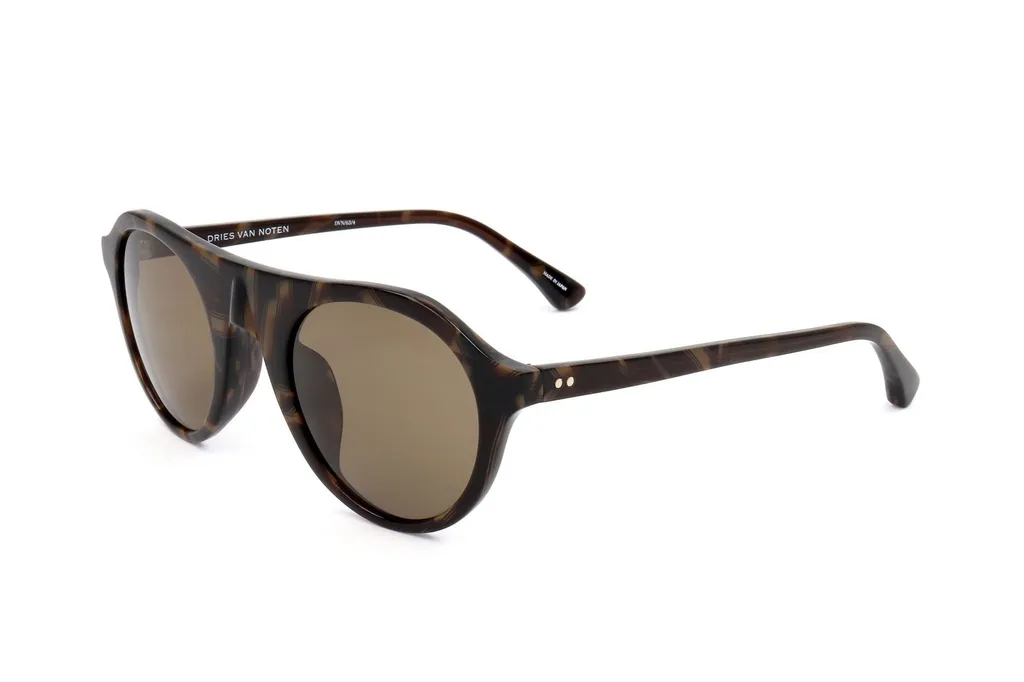 Linda Farrow X Dries Van Noten Pilot Frame Sunglasses