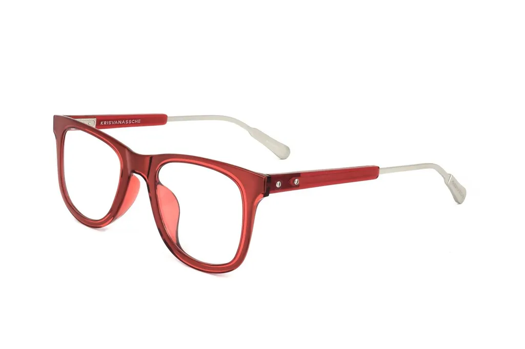 Linda Farrow X Kris Van Assche Square Frame Glasses