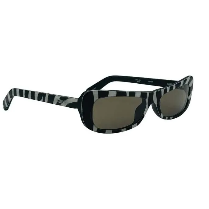 Linda Farrow X Jacquemus Capri Rectangular Frame Sunglasses