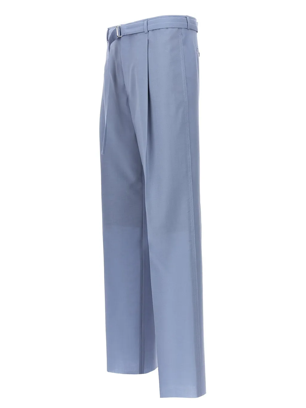 Lanvin Wide-Leg Suit Trousers