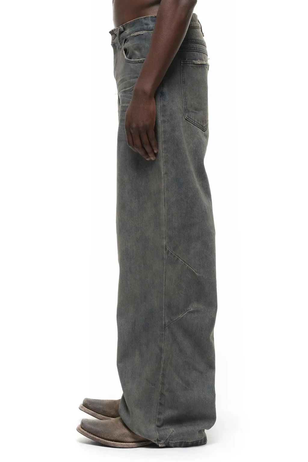 Basic Used Denim / Black