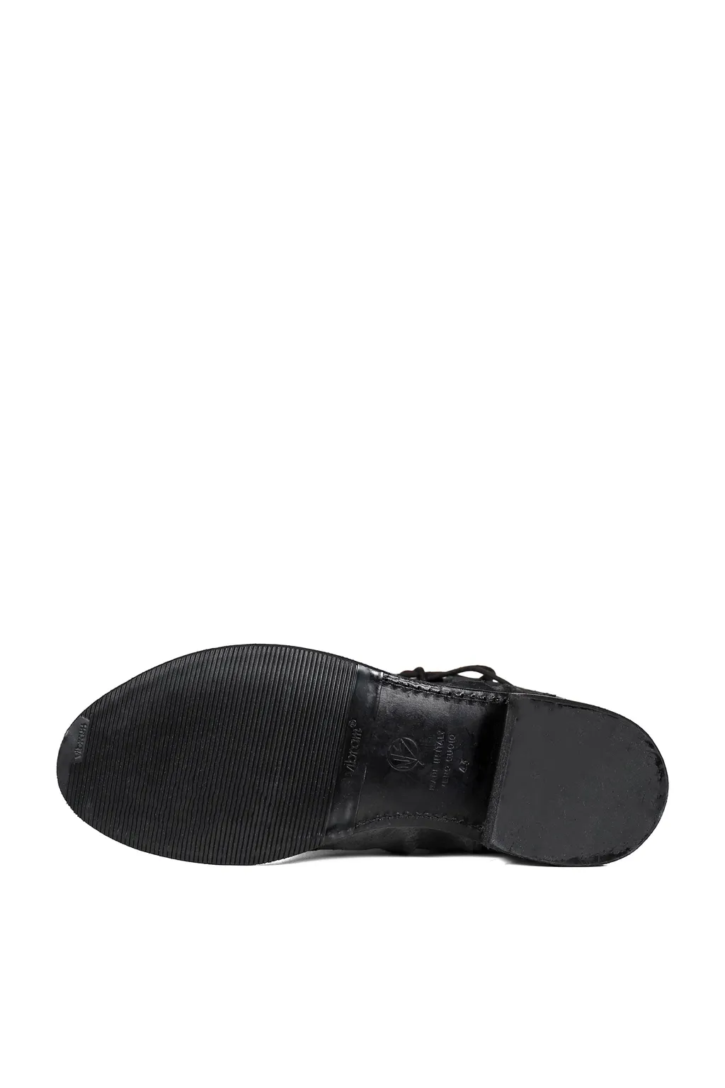Flap Lace Boots / Black