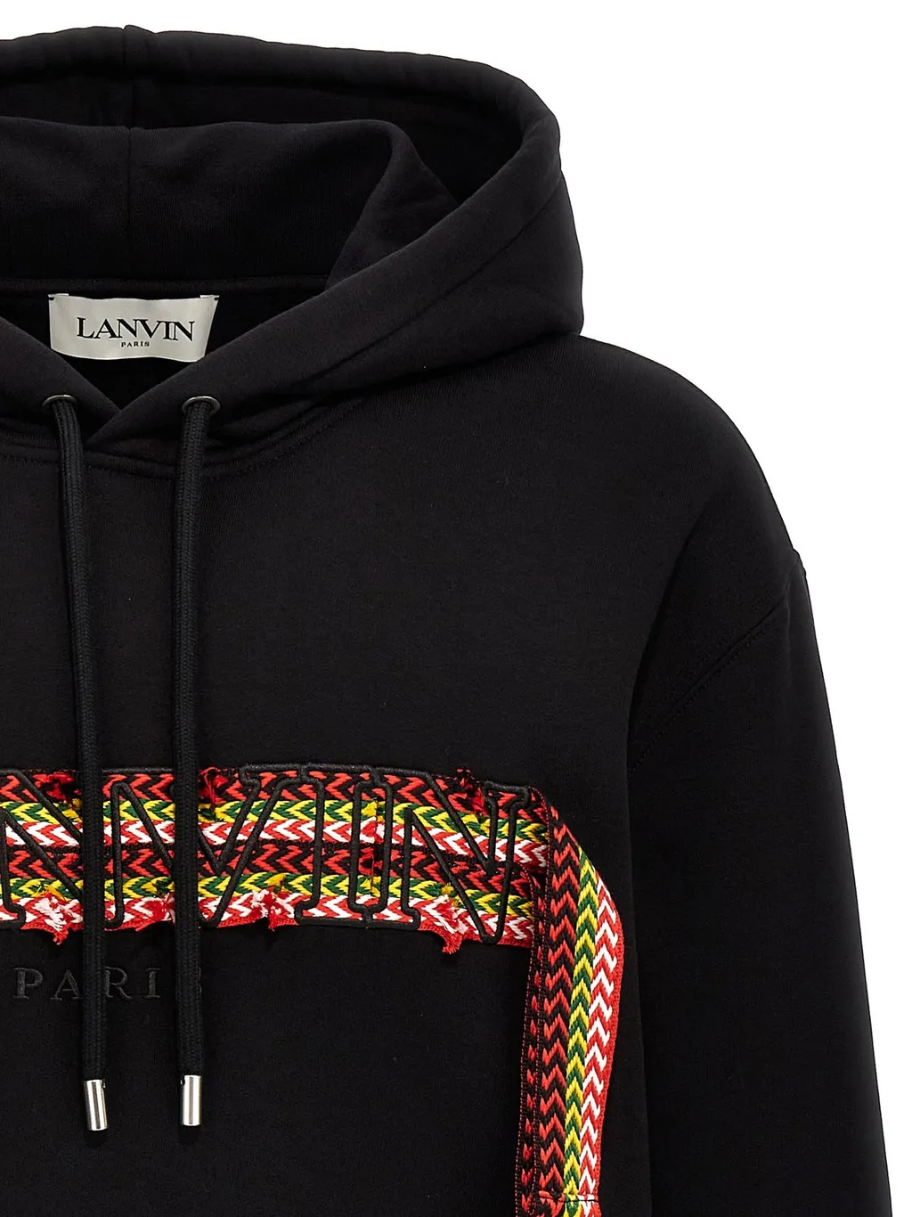 Lanvin Curb Lace Oversized Hoodie