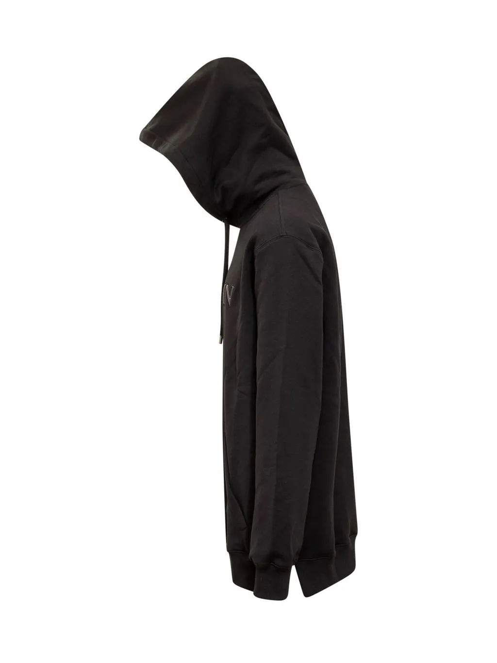 Lanvin Logo Embroidered Drawstring Hoodie