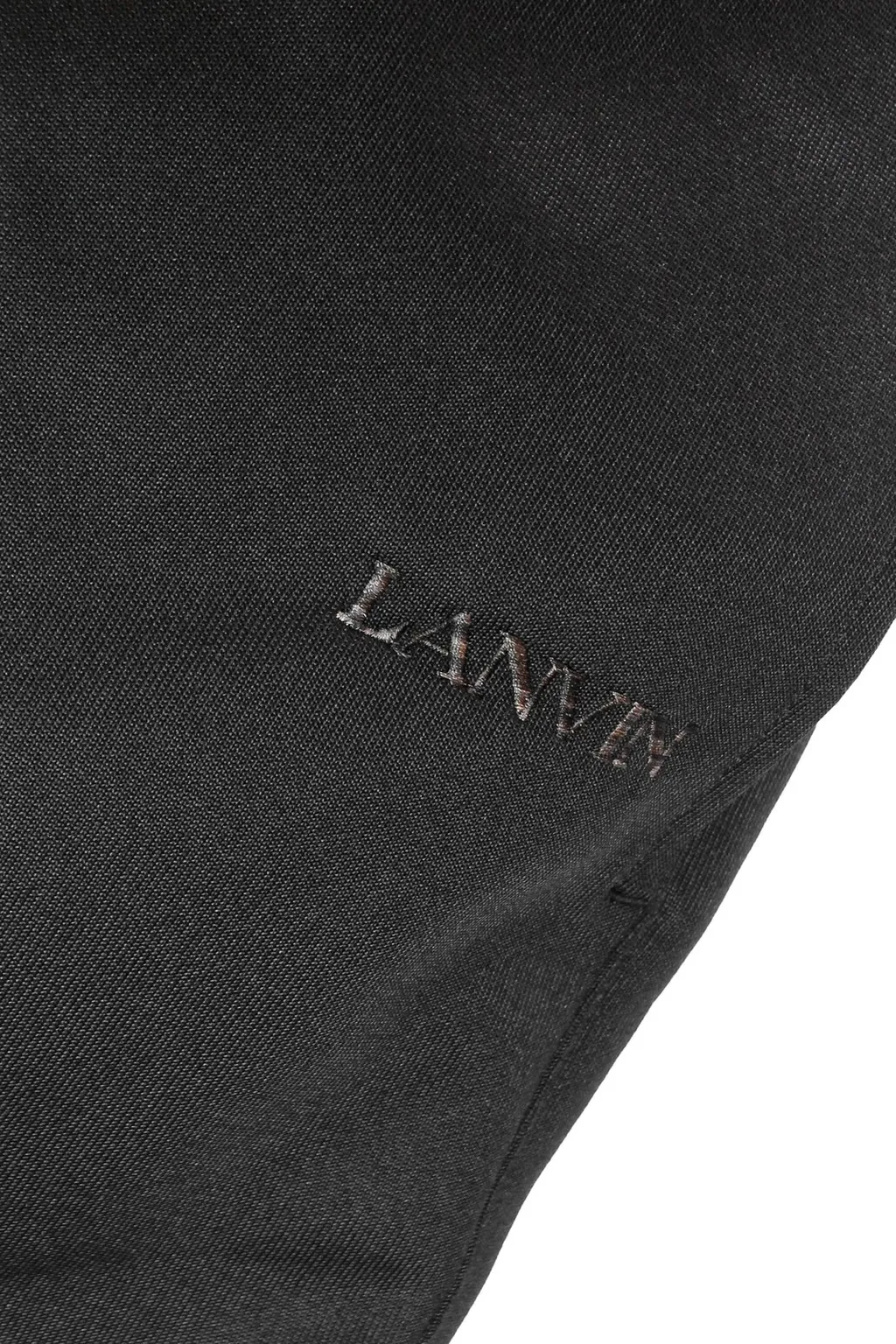 Lanvin Logo Embroidered Bermuda Shorts