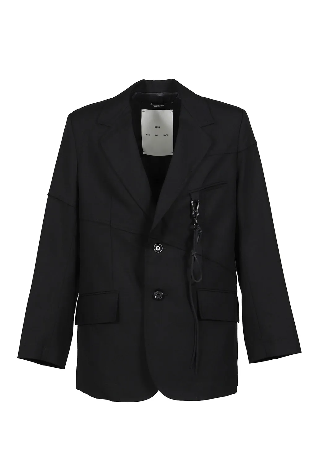 Oversized Blazer / Blk Slash