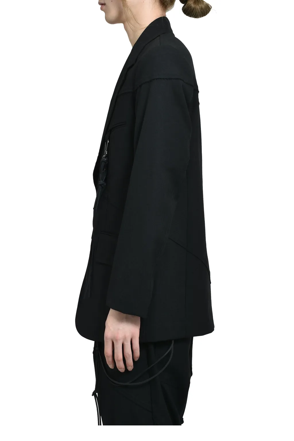 Oversized Blazer / Blk Slash