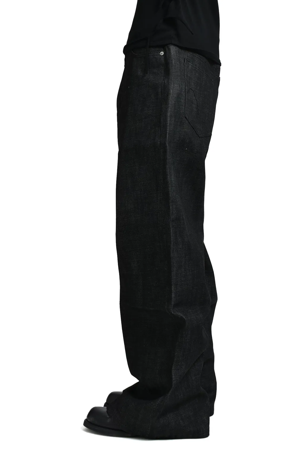 Raw Denim Japanese Ultra Loose Fit / Blk