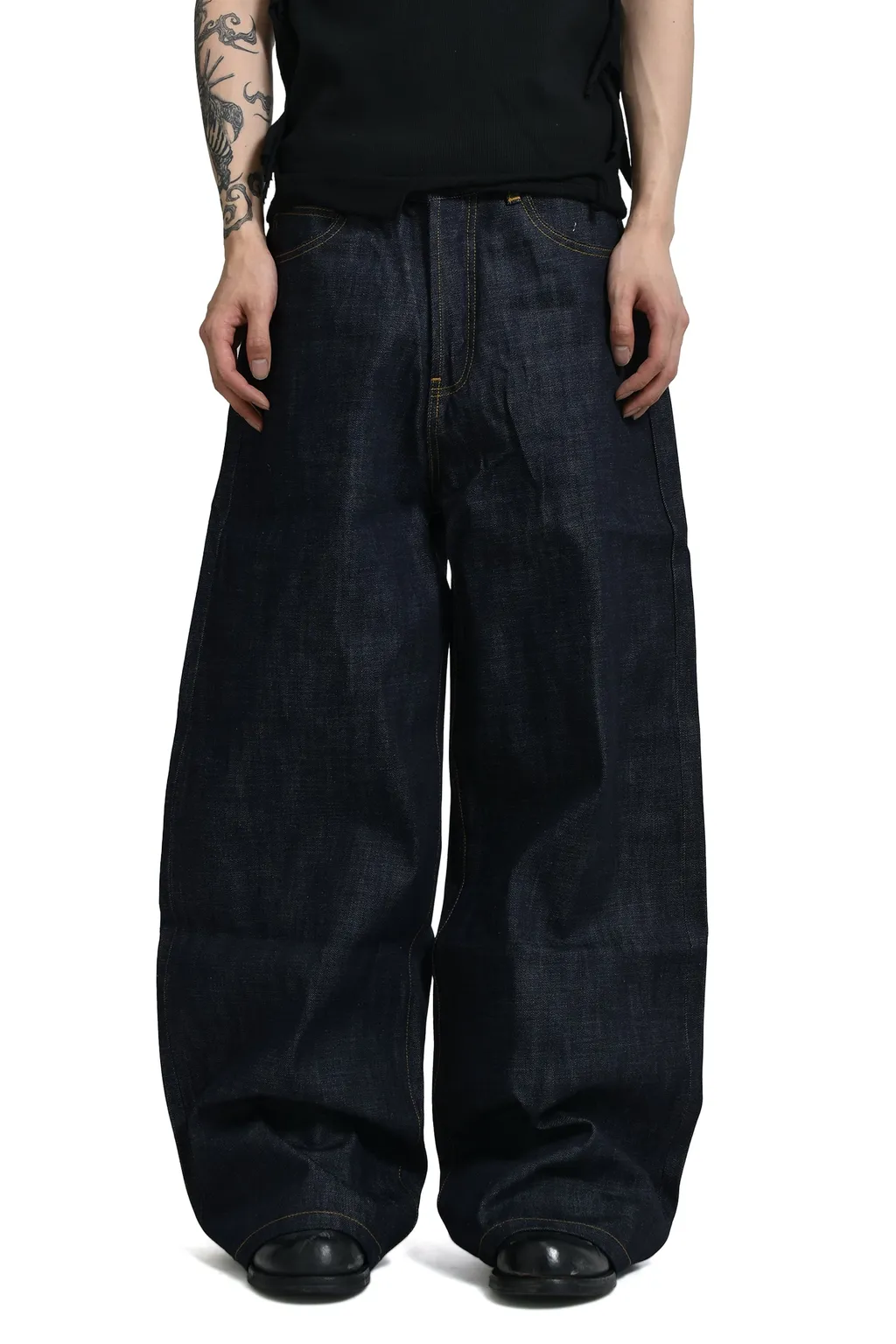 Raw Denim Japanese Ultra Loose Fit / Blu