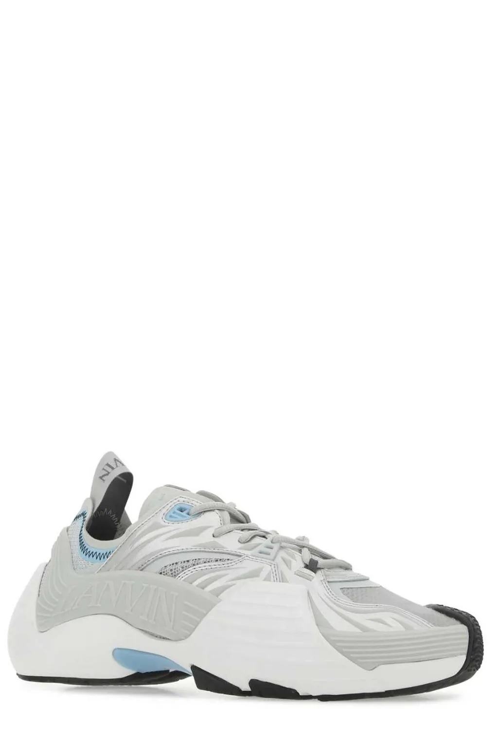 Lanvin Mesh Flash-X Lace-Up Sneakers