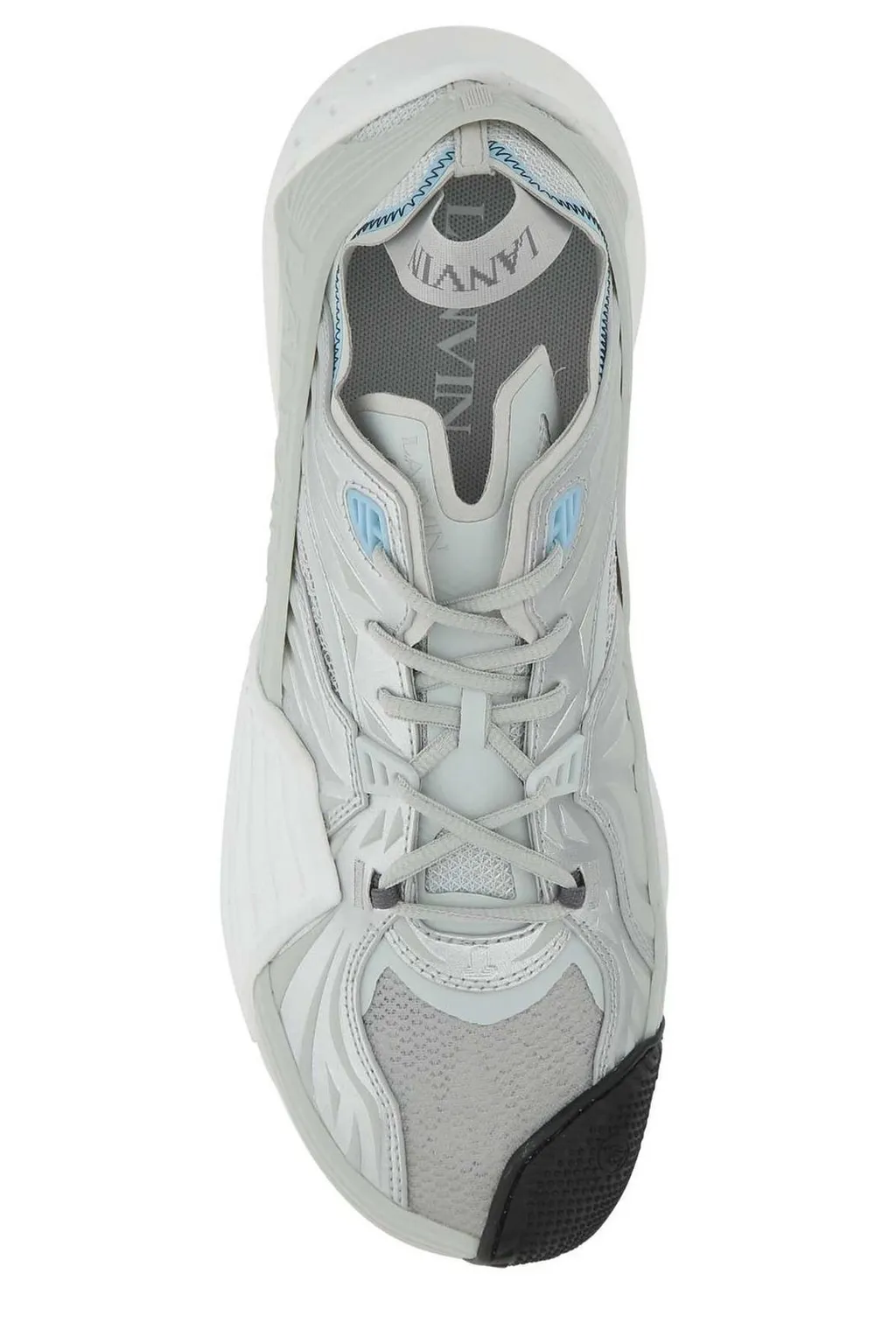 Lanvin Mesh Flash-X Lace-Up Sneakers