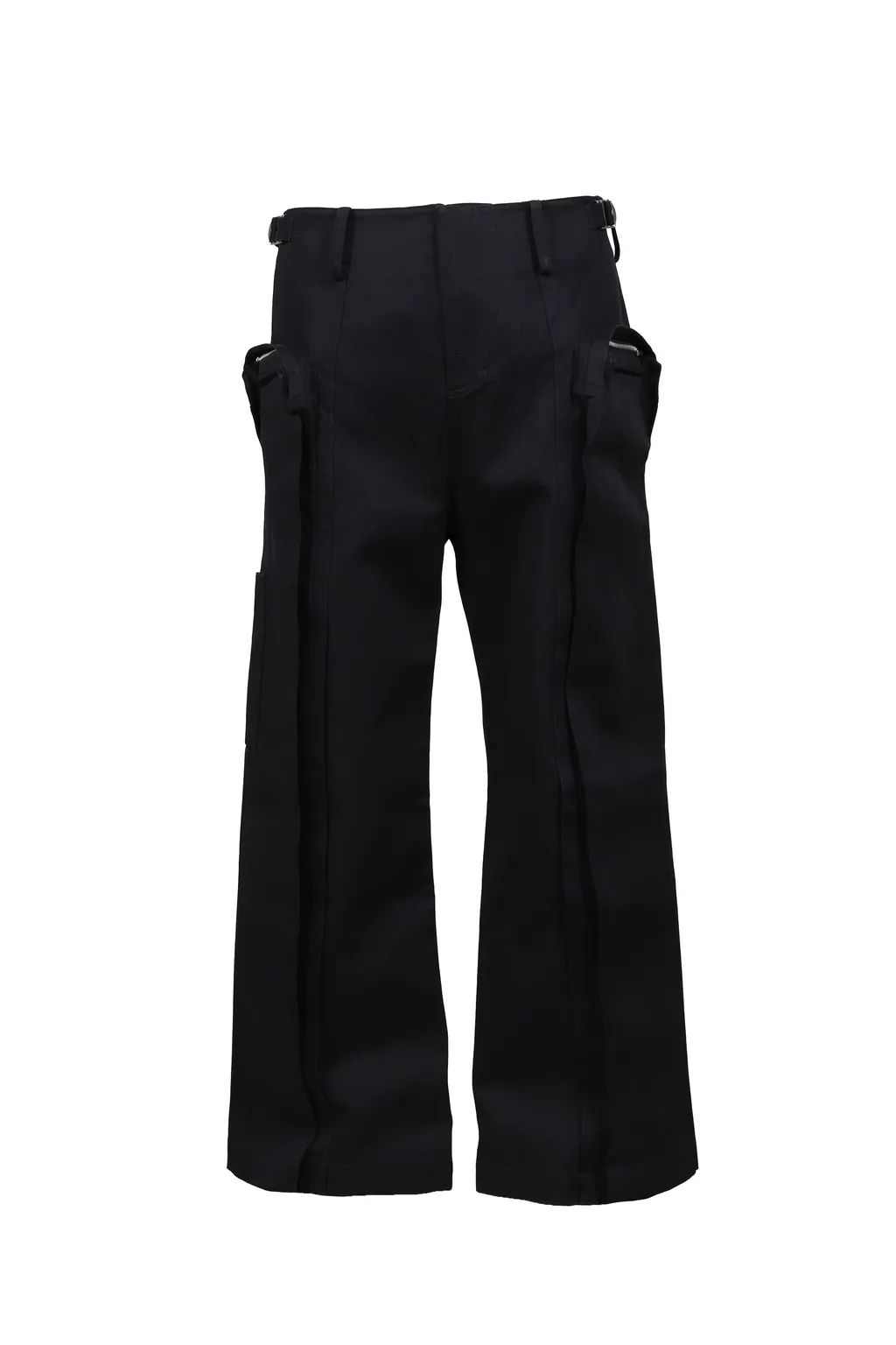 Ertical Pocket Cargo Pants / Blk