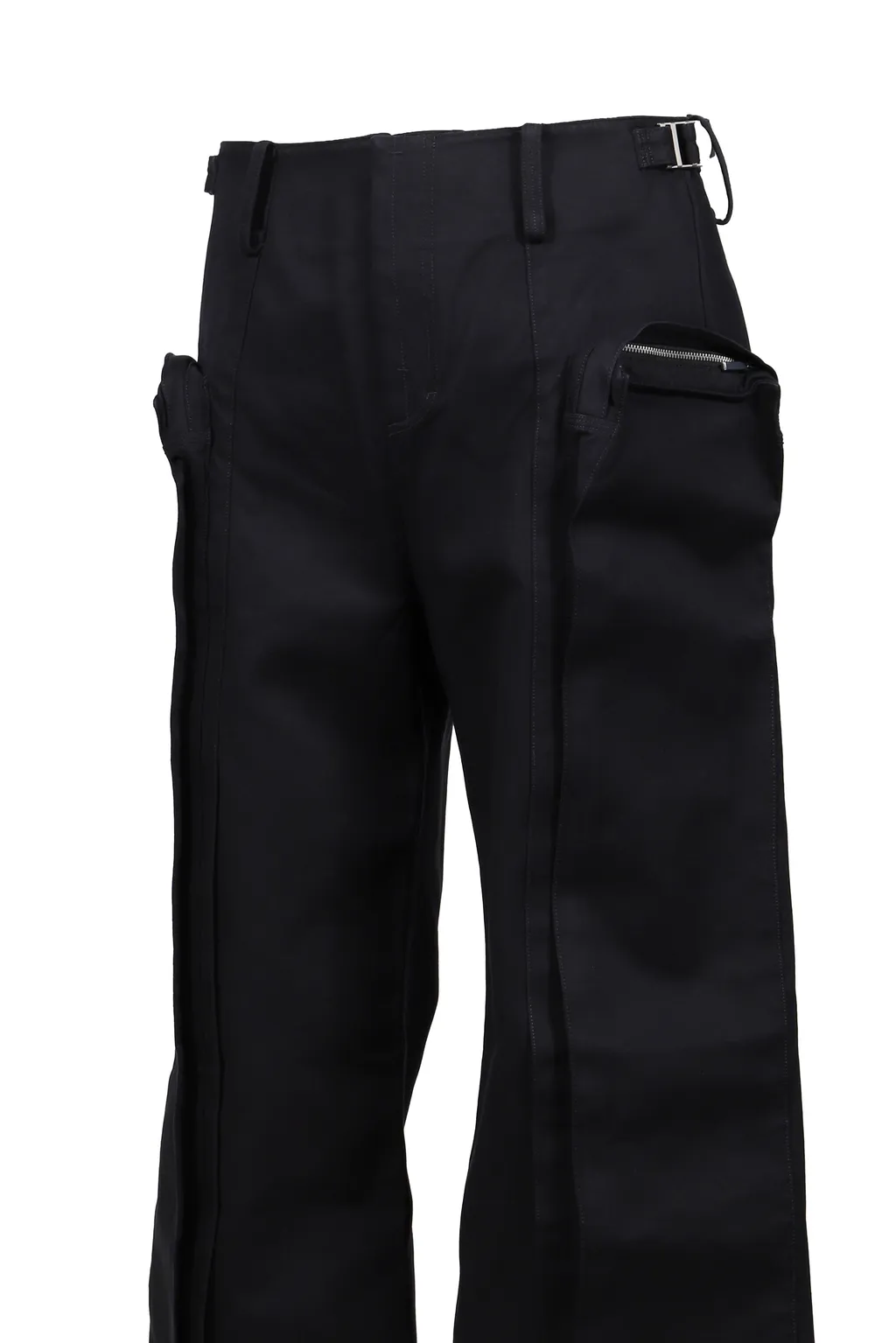 Ertical Pocket Cargo Pants / Blk