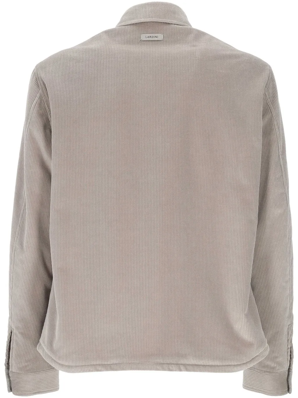 Lardini Long Sleeved Snapped Corduroy Overshirt
