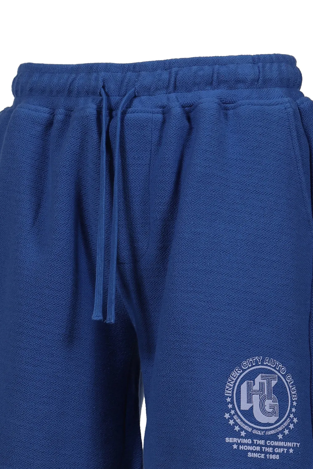Race Herringbone Short / Blu