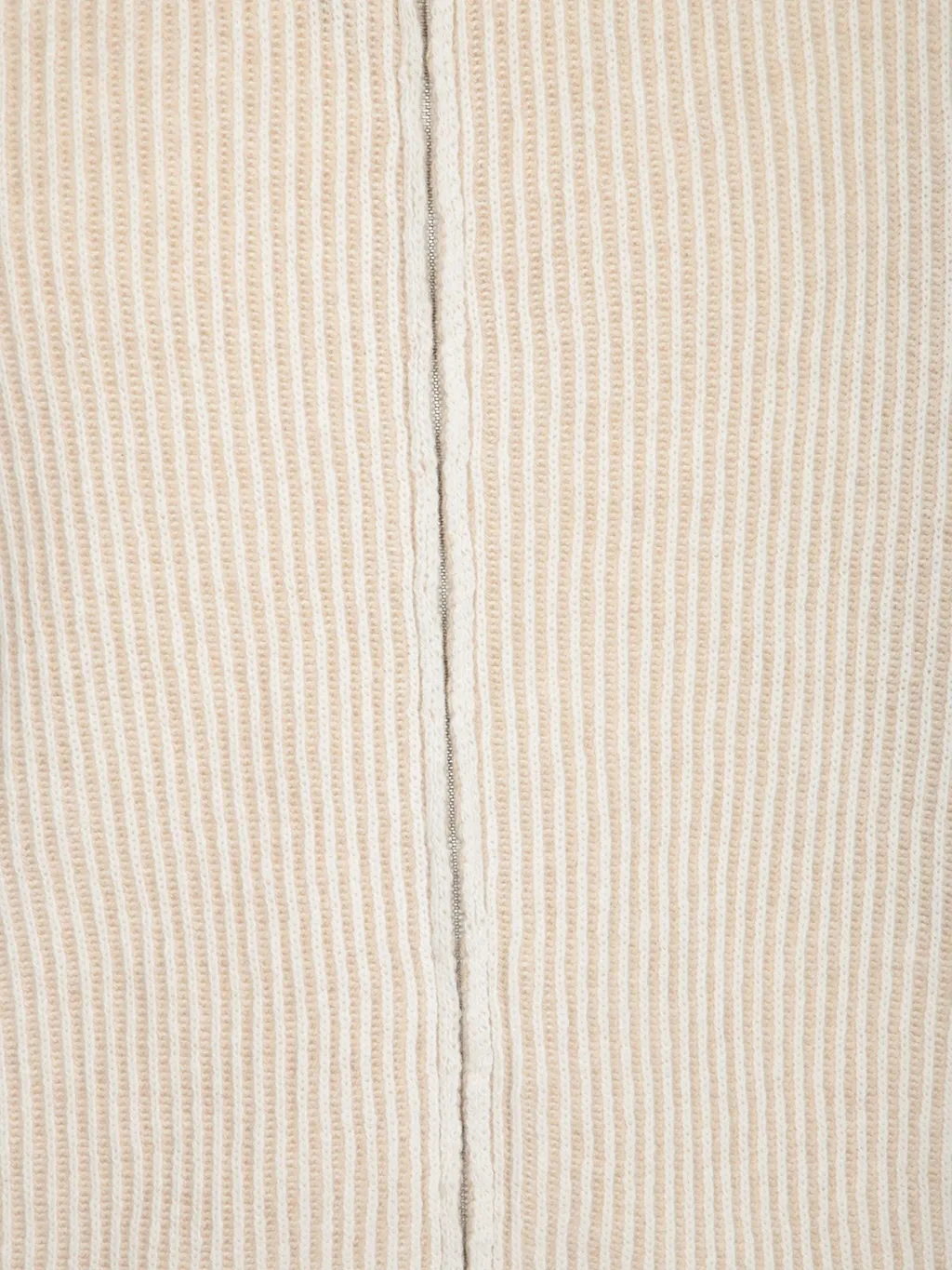 Lardini High Neck Zip-Up Cardigan