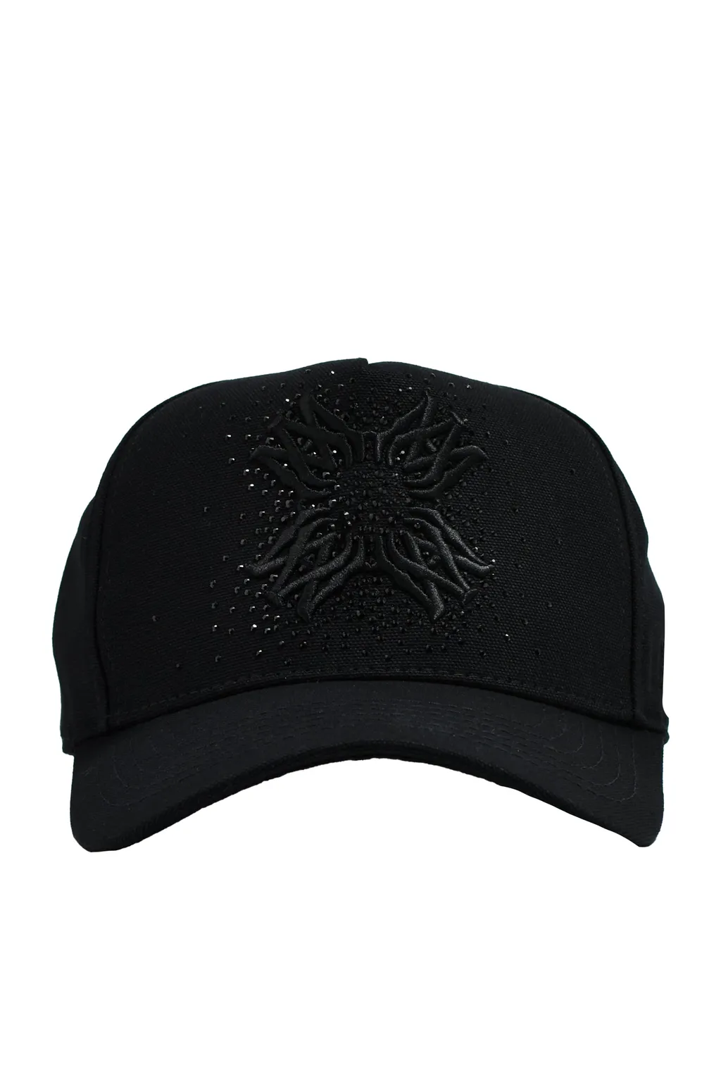 Ma Quad Crystal Canvas Hat / Blk