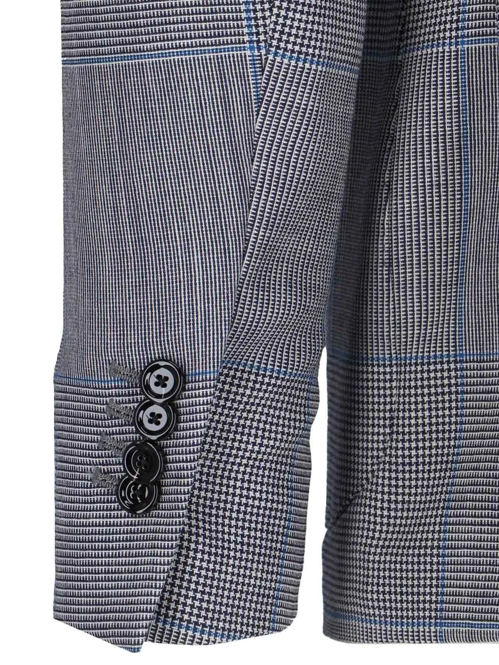 Lardini Single-Breasted Checked Blazer