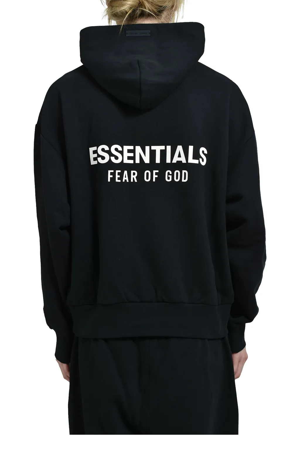 Classic Fit Fleece Hoodie / Jet Blk