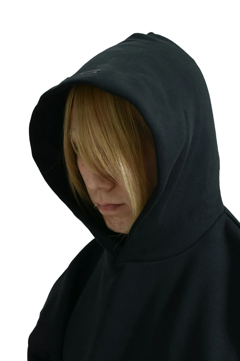 Classic Fit Fleece Hoodie / Jet Blk