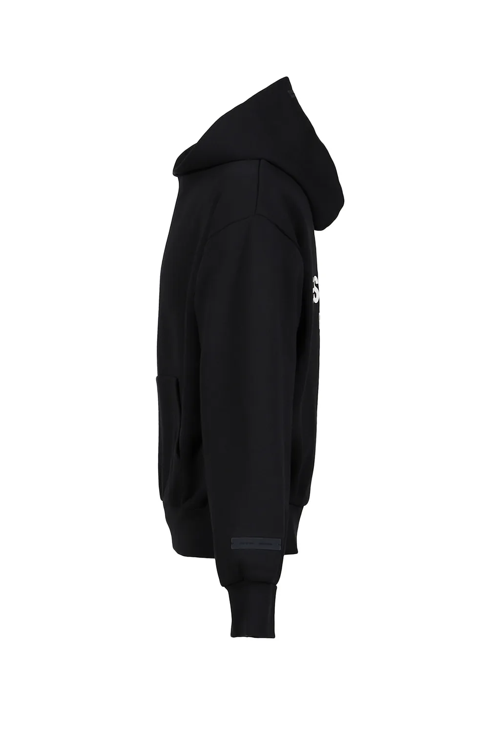 Classic Fit Fleece Hoodie / Jet Blk