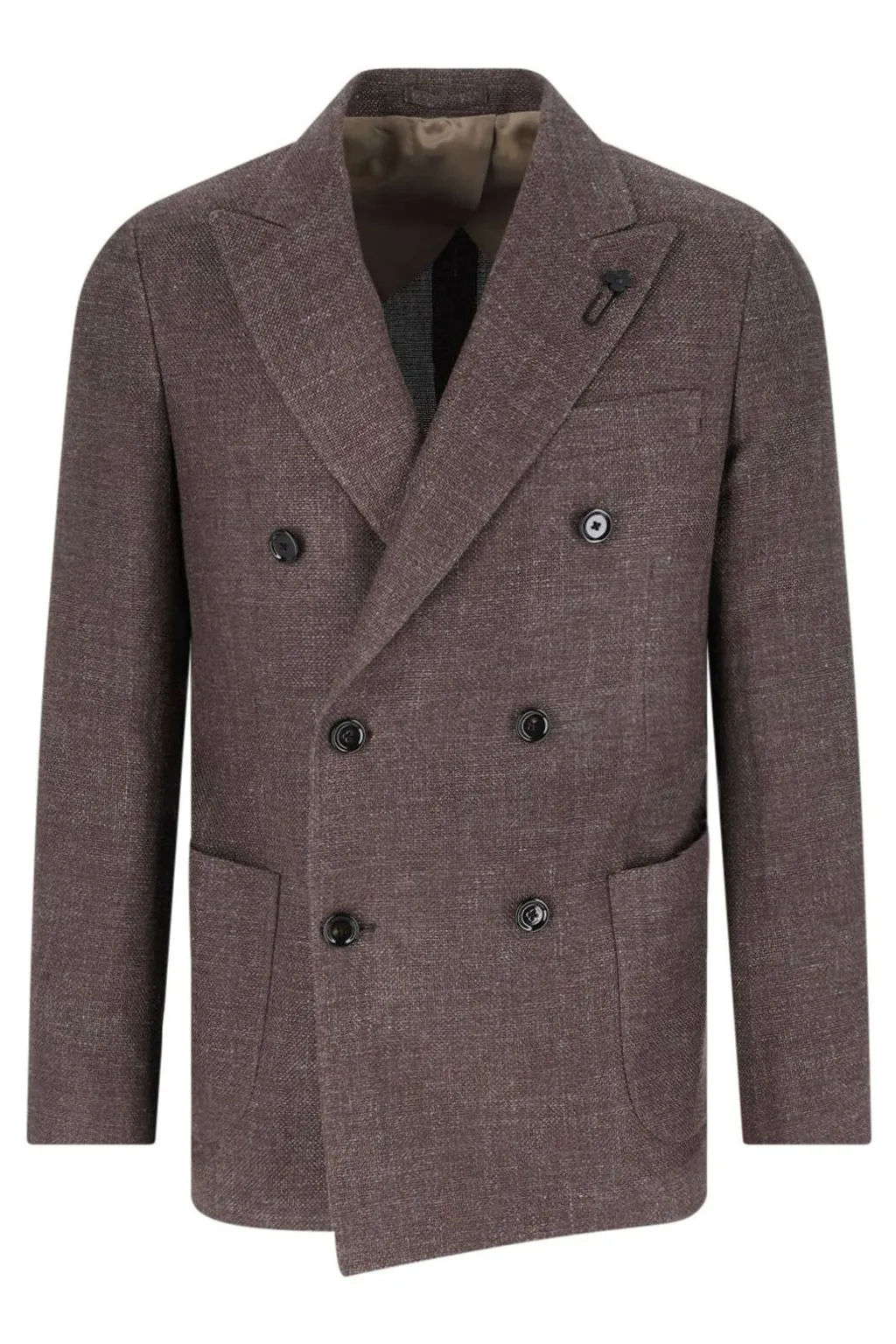 Lardini Double-Breasted Blazer