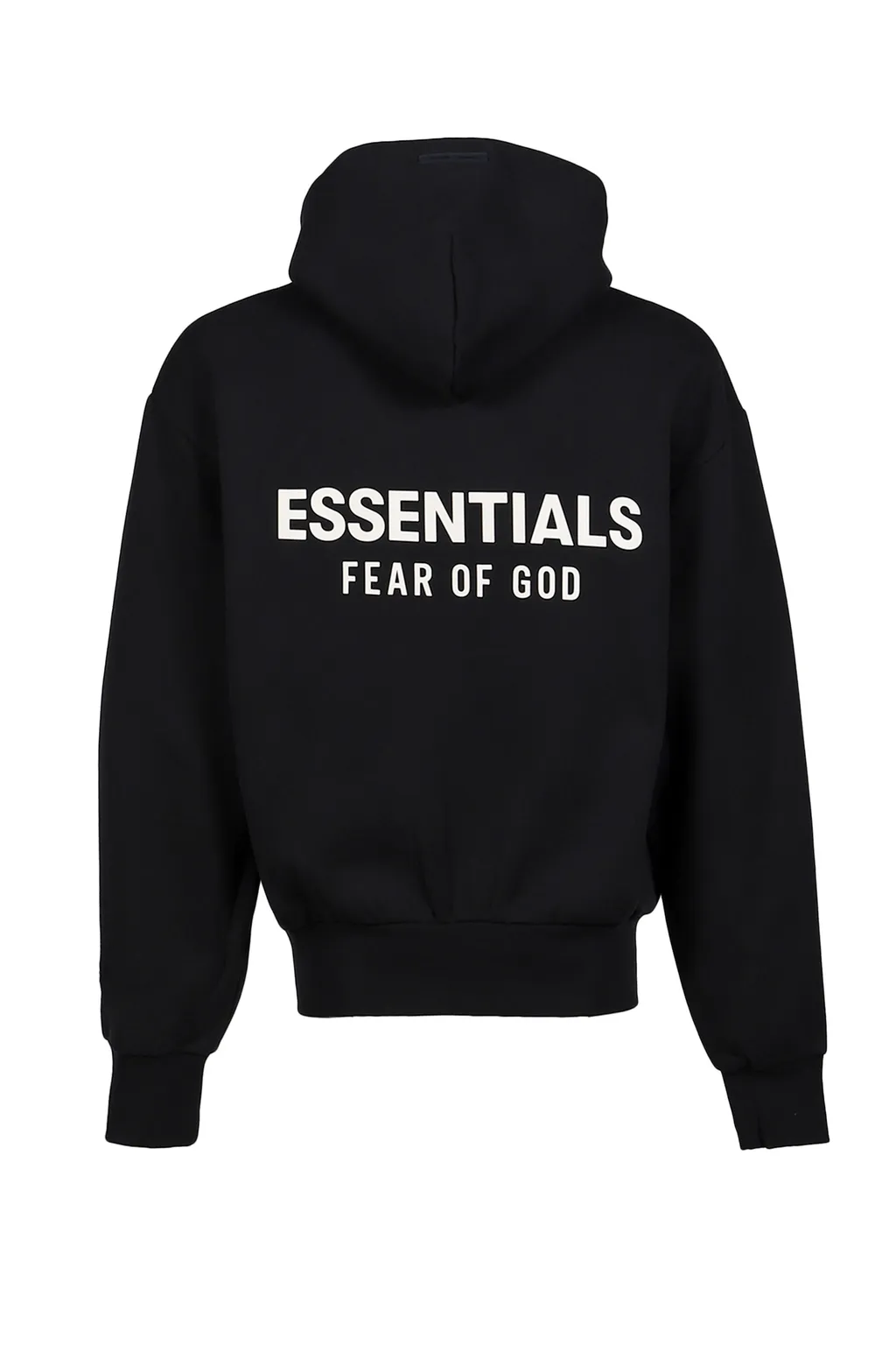 Classic Fit Fleece Zip Up Hoodie / Jet Blk