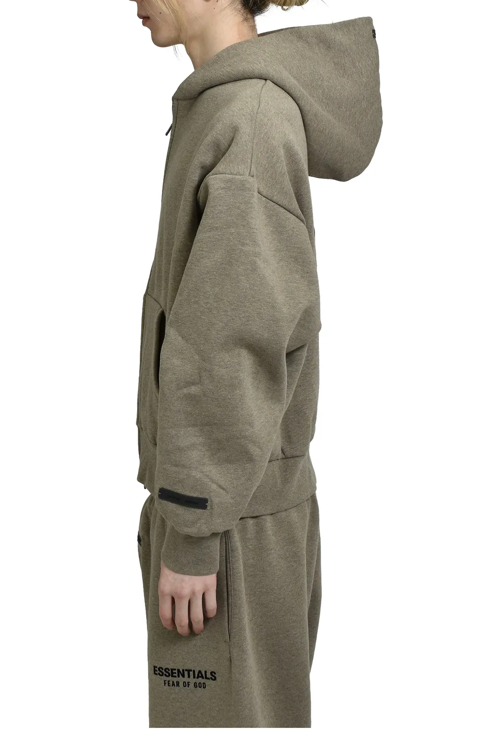 Classic Fit Fleece Zip Up Hoodie / Homestead Heather