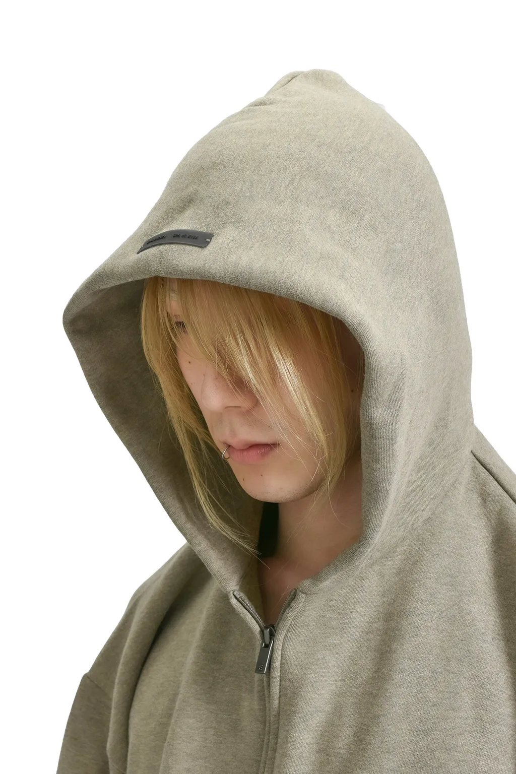 Classic Fit Fleece Zip Up Hoodie / Homestead Heather