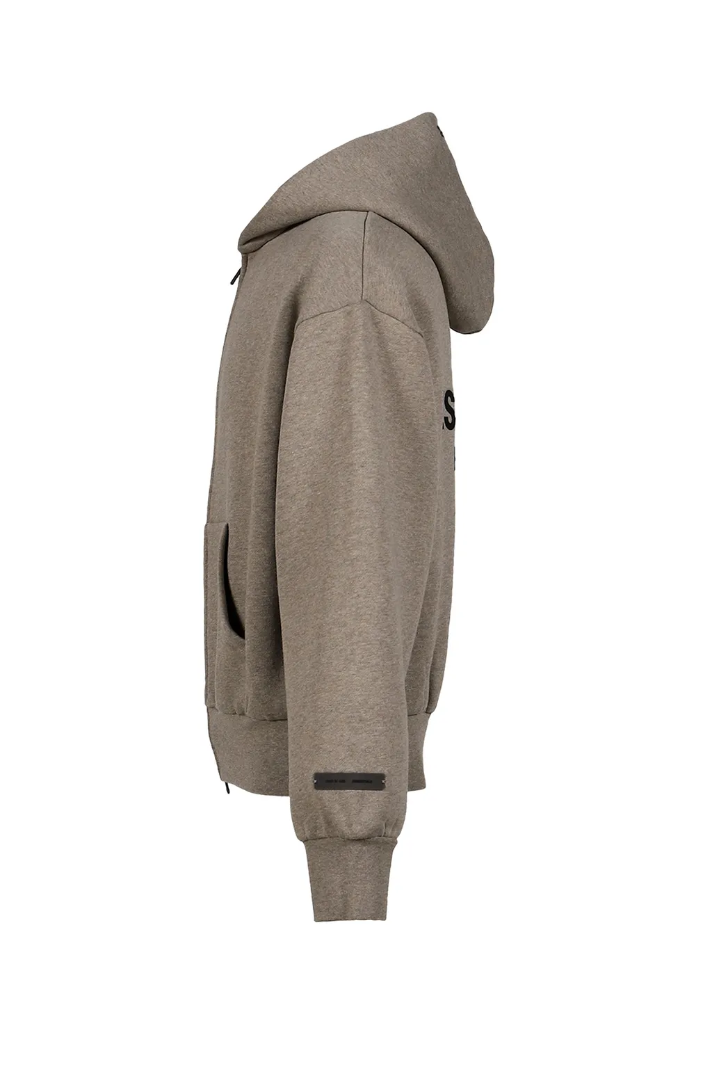 Classic Fit Fleece Zip Up Hoodie / Homestead Heather