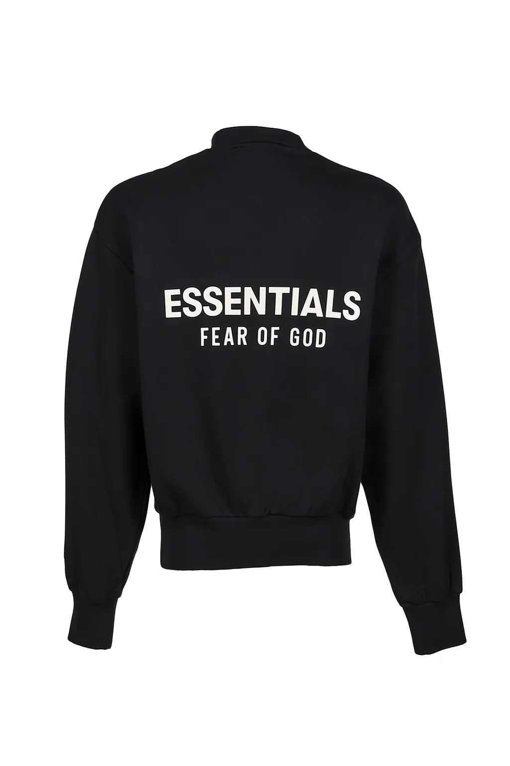 Classic Fit Fleece Crewneck / Jet Blk