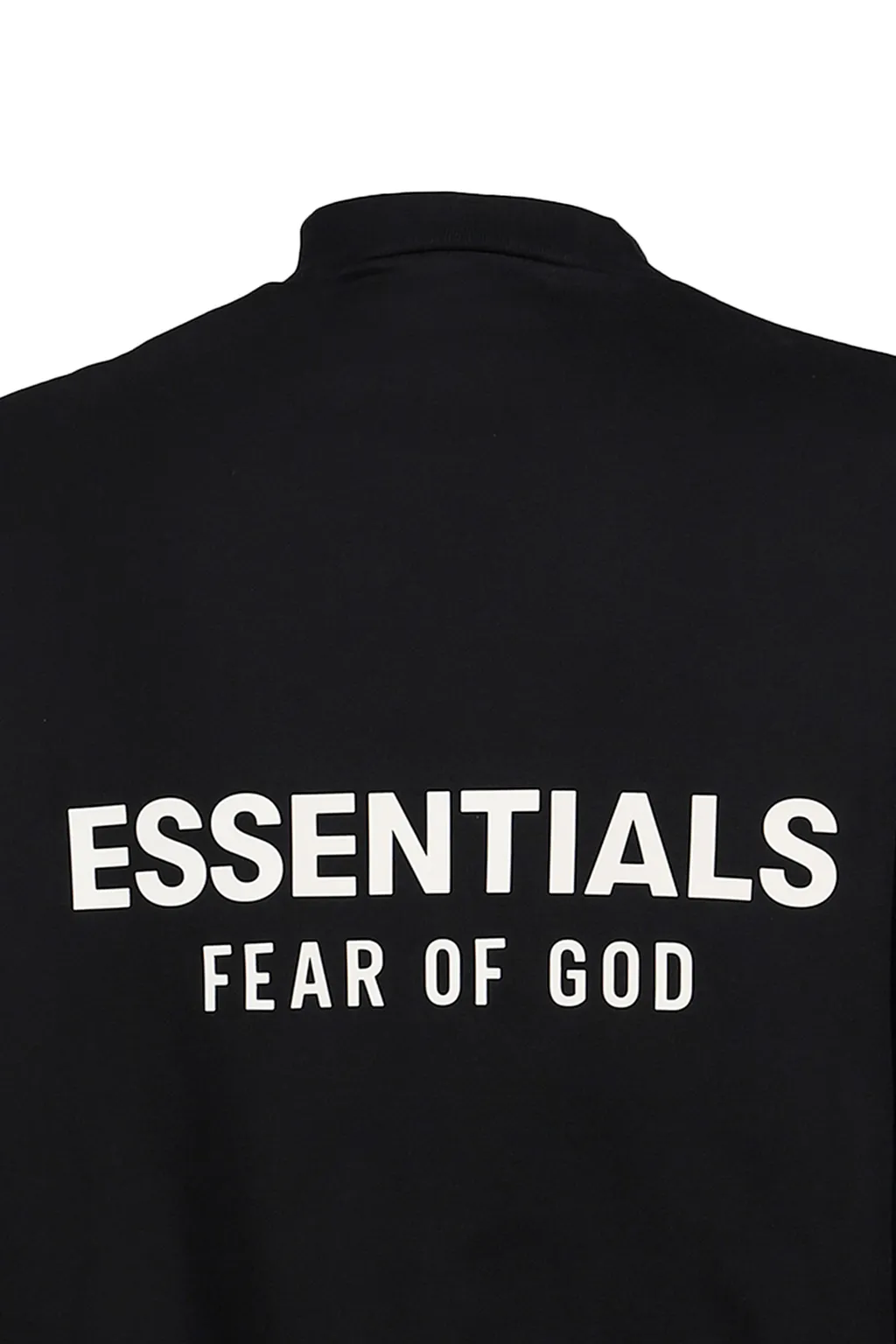 Classic Fit Fleece Crewneck / Jet Blk