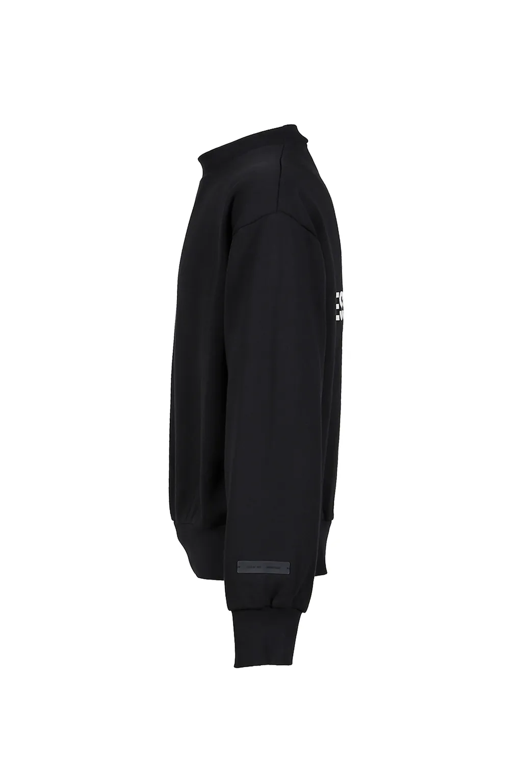 Classic Fit Fleece Crewneck / Jet Blk