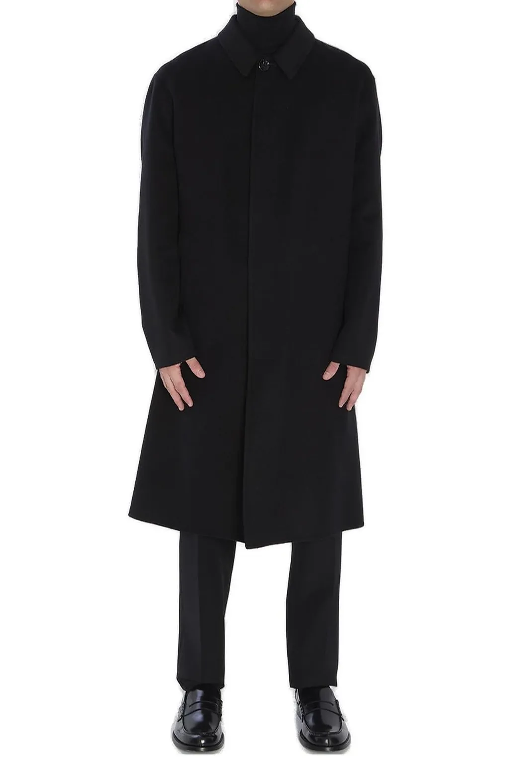 Lardini Single-Breasted Tailored Coat