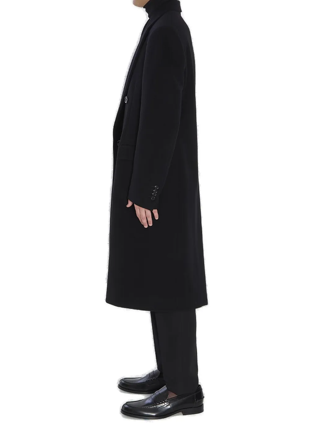 Lardini Double-Breasted Tailored Coat