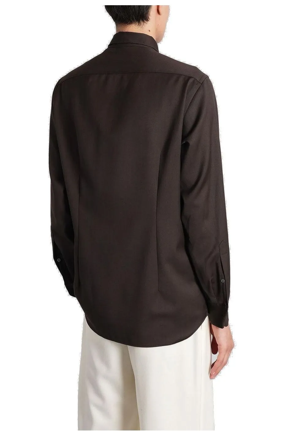 Lardini Long Sleeved Buttoned Shirt