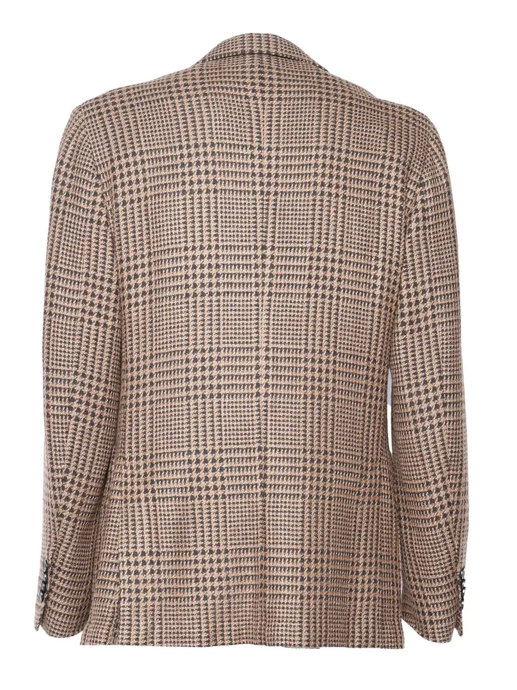 Lardini Single-Breasted Checked Blazer