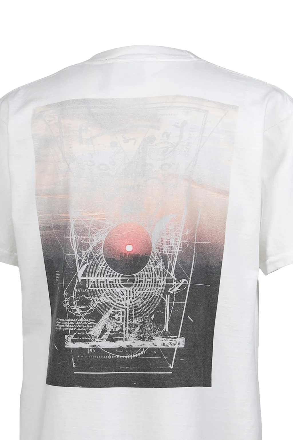 Flatline Tee / Wht