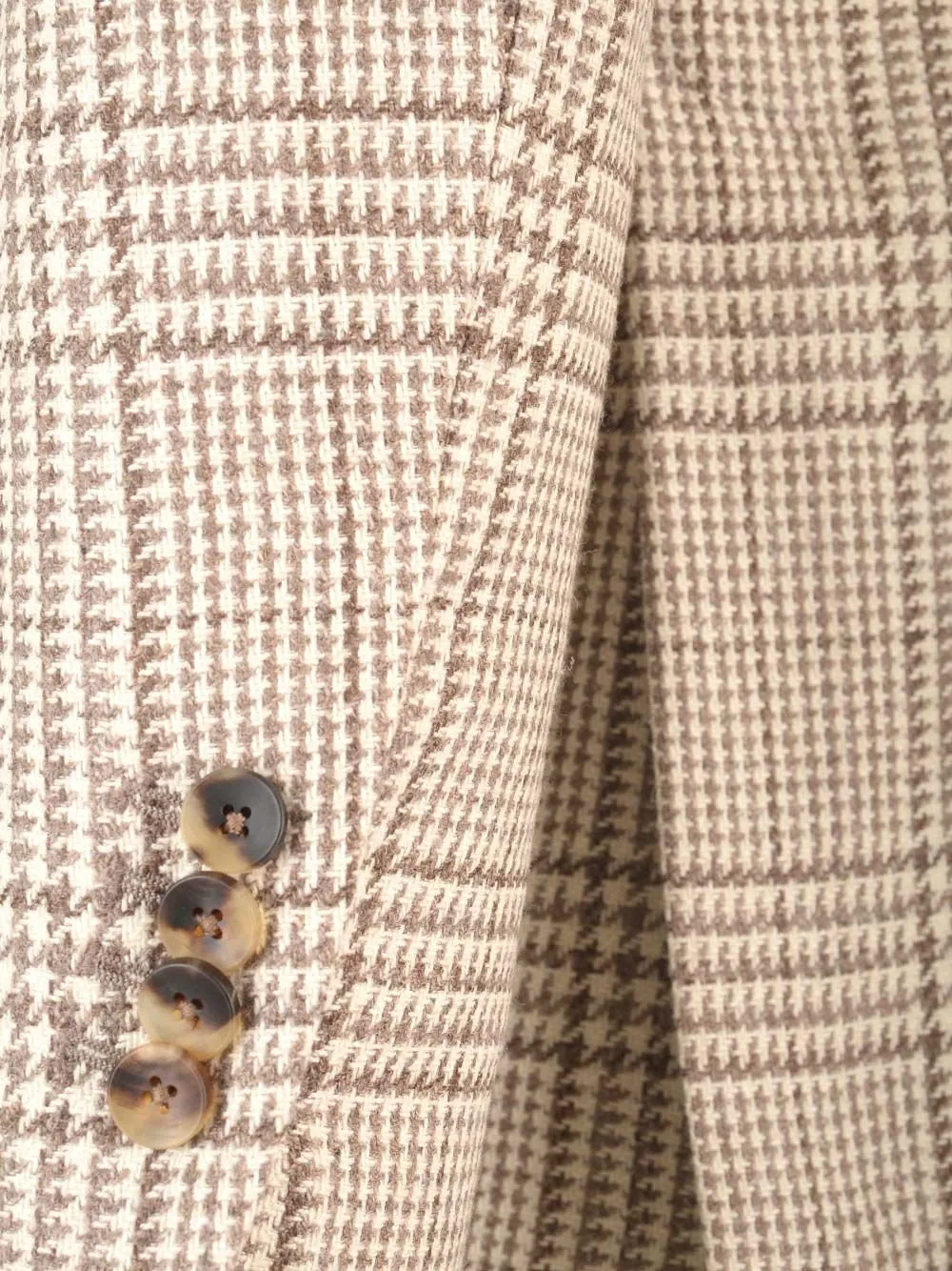 Lardini Check-Pattern Single-Breasted Blazer